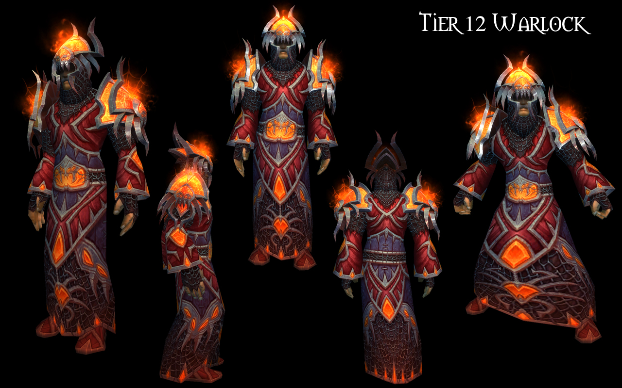 Wow Girl Tier 12 Warlock