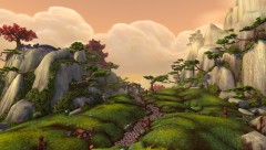 Caminho pelas montanhas de Wandering Isle [Ilha Vagante]