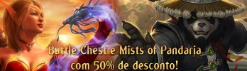 Economize 50% em World of Warcraft e Mists of Pandaria