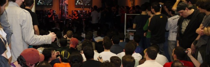 Festa lotada para StarCraft 2