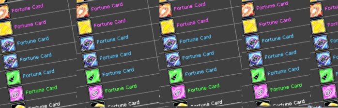 Tente a sorte nas Fortune Cards!