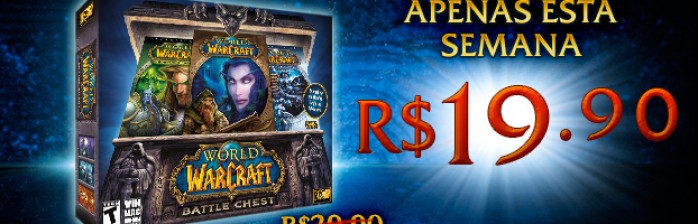 Promoção: WoW Battle Chest por R$19,90