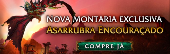 [BlizzStore] Nova montaria: Asarrubra Encouraçado