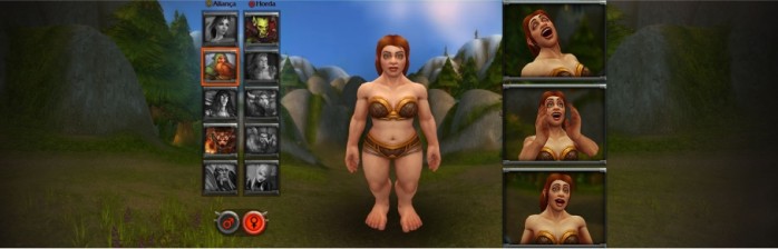 [Warlords of Draenor] Modelo em 3D da anã no site oficial