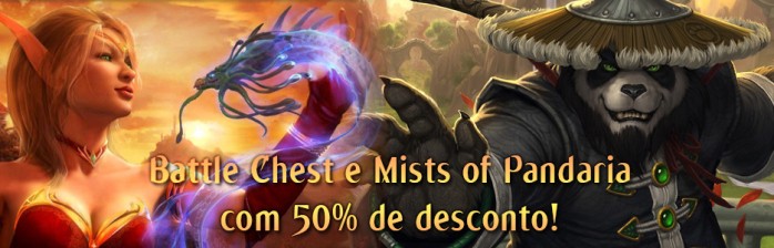 Economize 50% em World of Warcraft e Mists of Pandaria