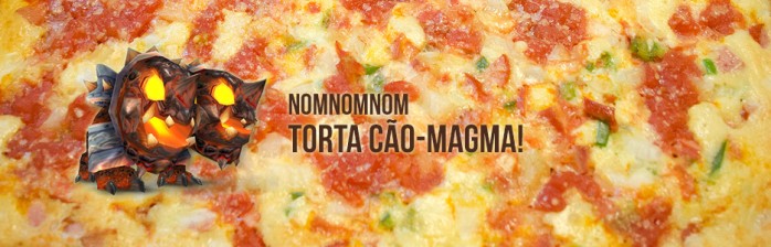 Upando Culinária: Torta de Cão-Magma