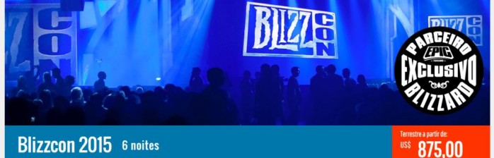 Vá para a BlizzCon com a Epic Turismo!