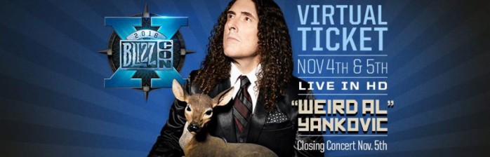 BlizzCon: Show de encerramento com Weird Al Yankovic!