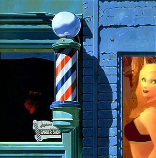 Blood Elf goes into a Barber Shop !
