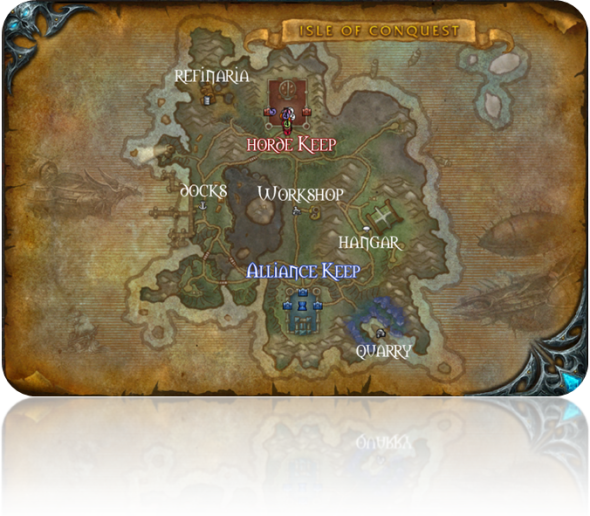Map Isle Of Conquest - Wow Girl