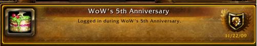 achievement anniversary