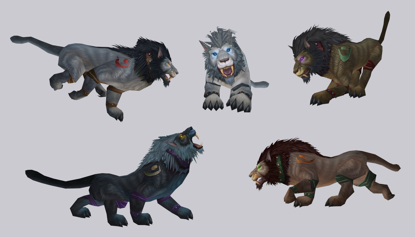 Worgen druid forms