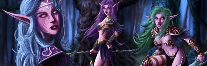 Night_Elves_Scene_by_LazarusReturns