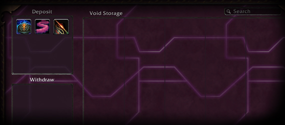 Void storage wow что это