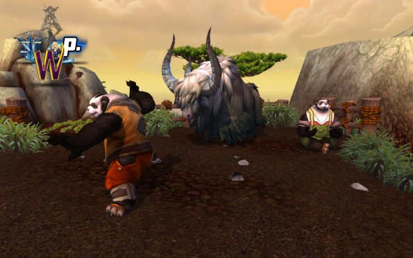 Mists of Pandaria -- Pandaren Farmers wowgirl