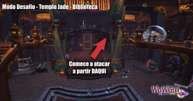 Modo desafio biblioteca templo jade