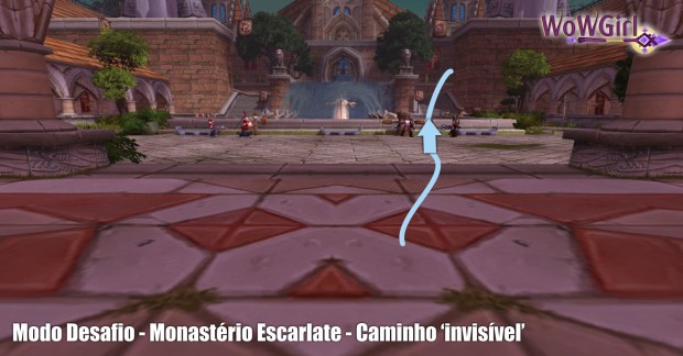 modo desafio monasterio escarlate invisivel