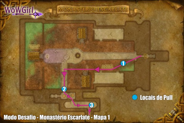 modo desafio monasterio escarlate mapa 1