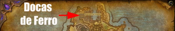 Docas de Ferro - Localização