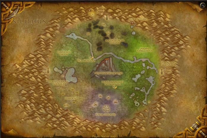 ungoro-mapa